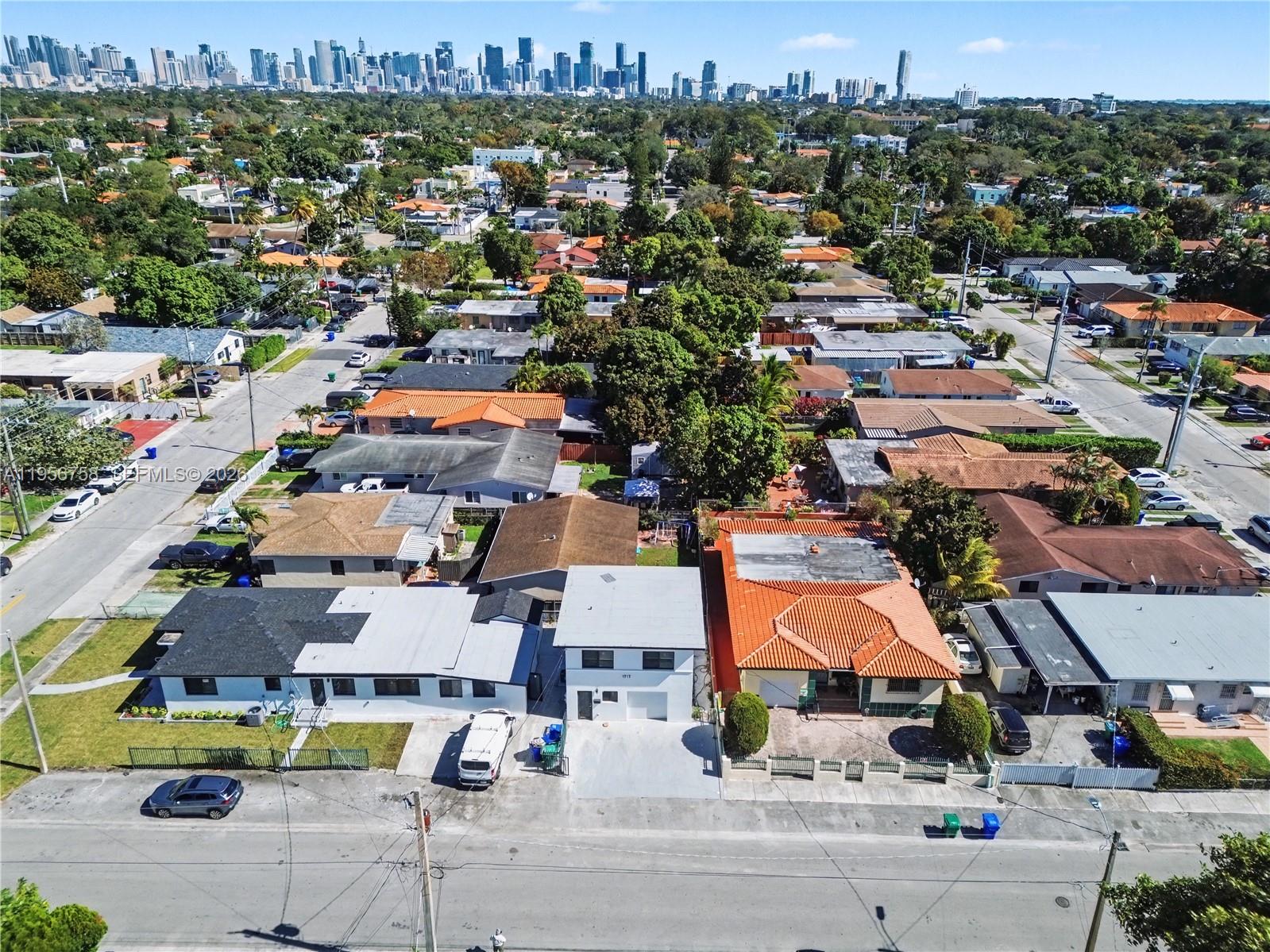 2490 Southwest 17th Street Miami, FL 33145 - Photo 6 of 36 an aerial view of residential houses with swimming pool