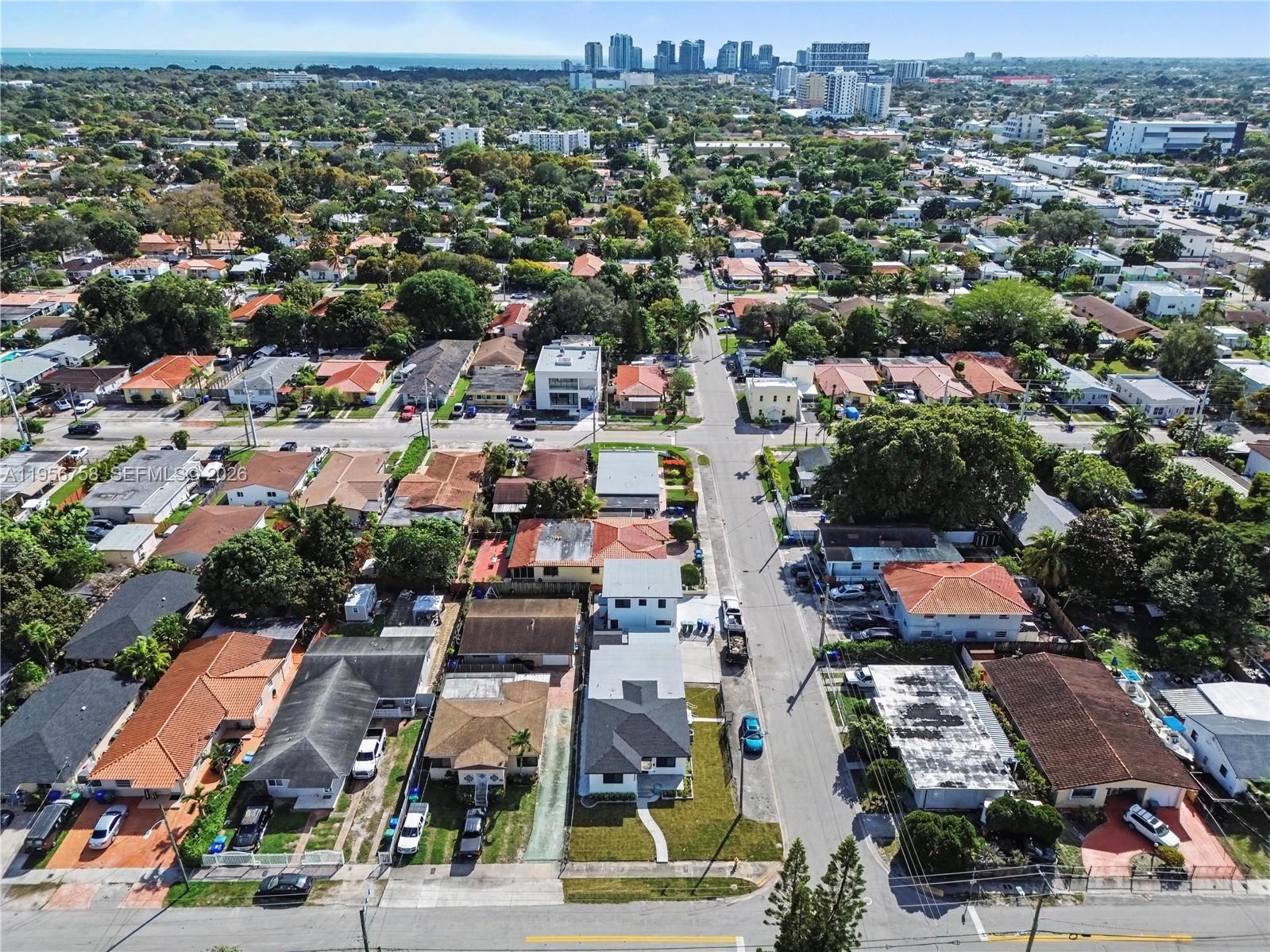 2490 Southwest 17th Street Miami, FL 33145 - Photo 7 of 36 an aerial view of city