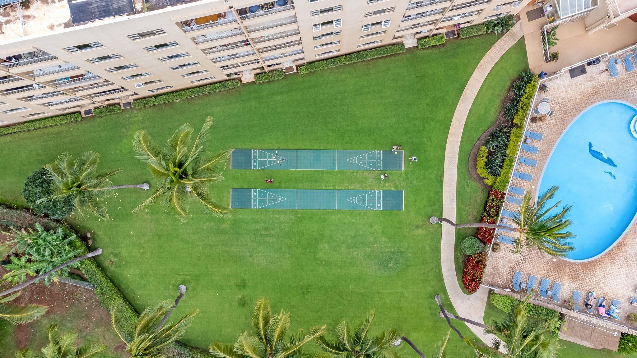 760 South Kihei Road, Unit 522 Kihei, HI 96753 - Photo 34 of 48 a view of a swimming pool with a yard