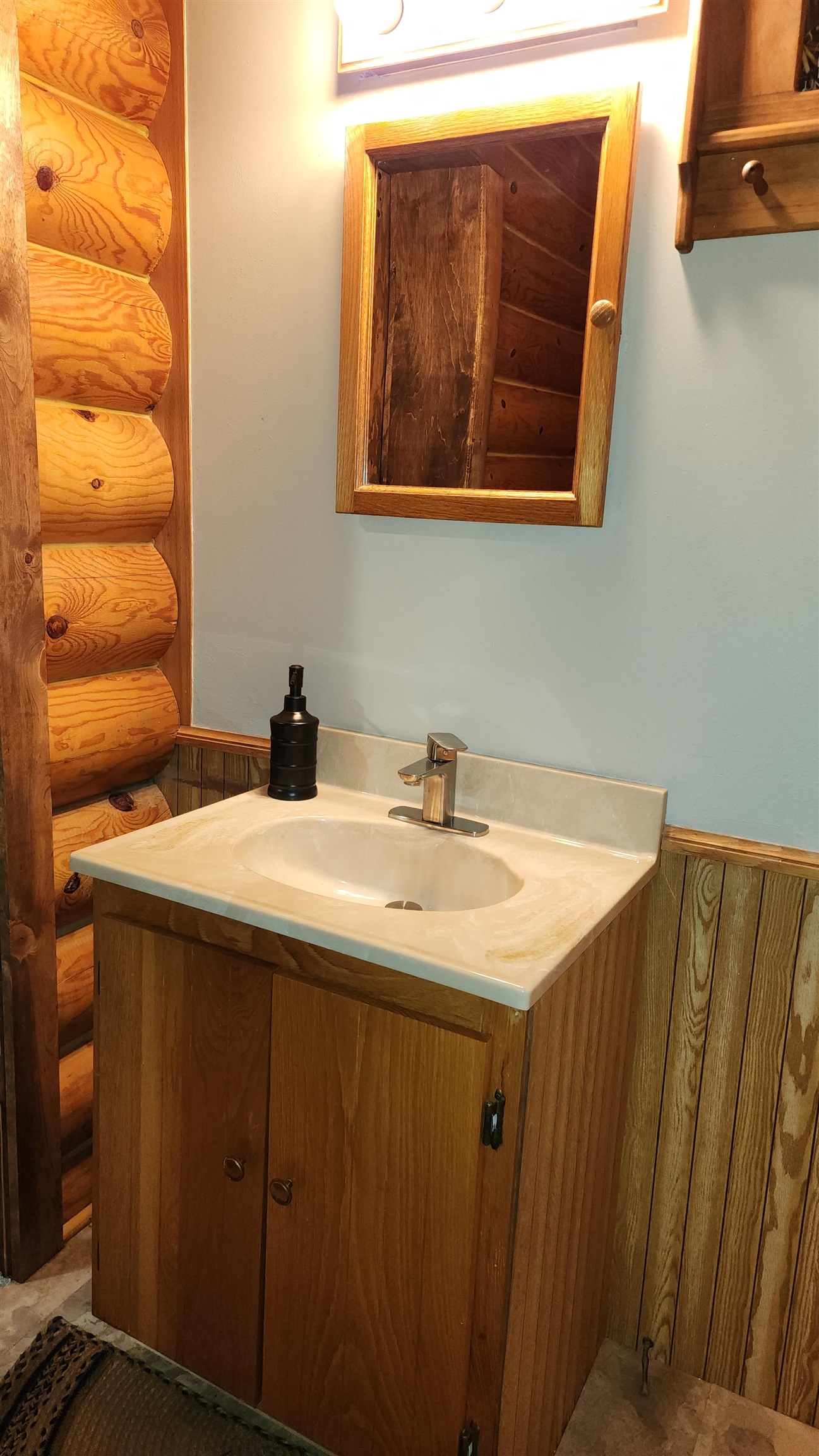 6262 North Eggert Road Rock City, IL 61070 - Photo 45 of 75 a bathroom with a sink and a mirror