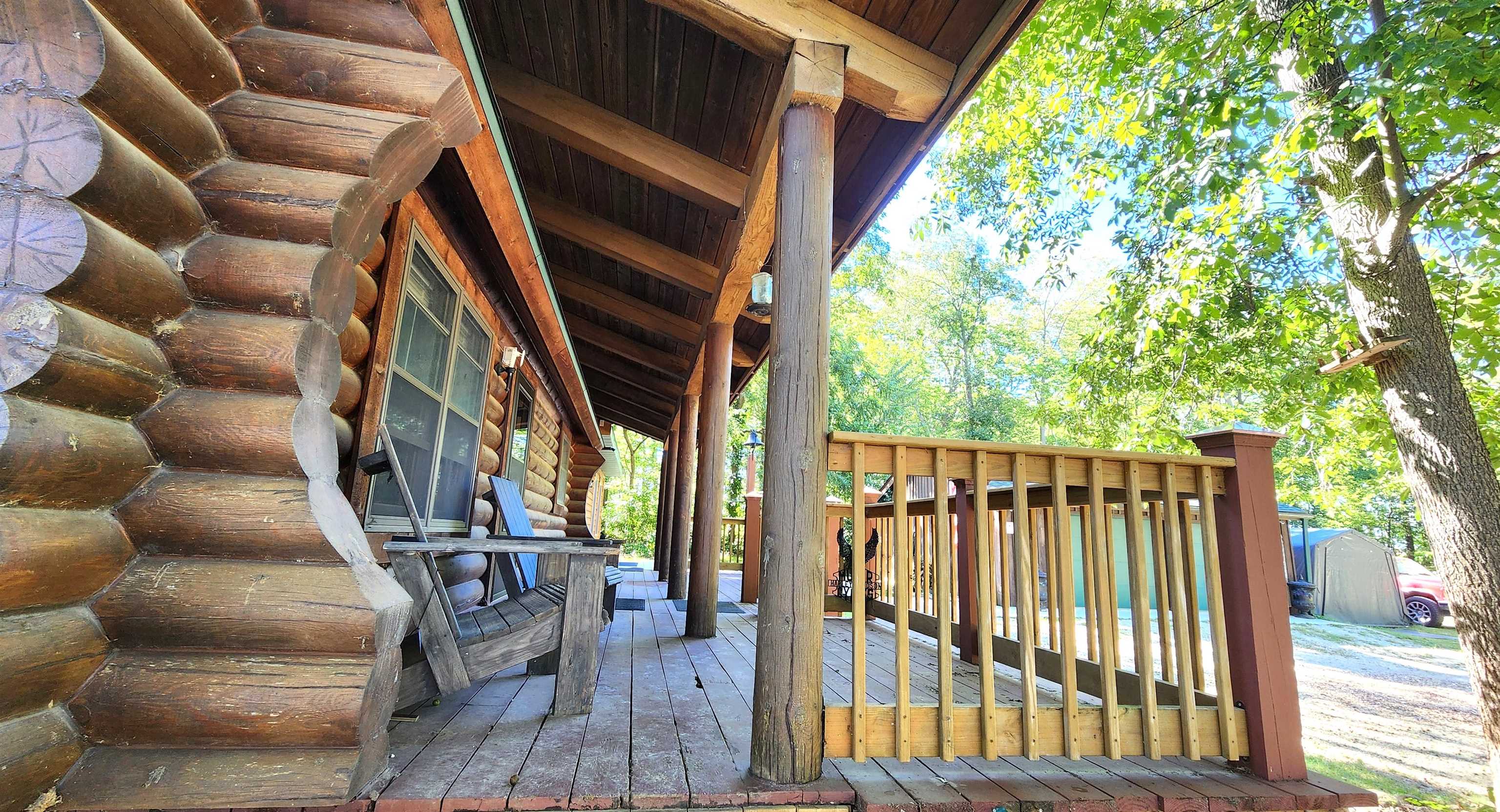 6262 North Eggert Road Rock City, IL 61070 - Photo 67 of 75 a view of entryway with wooden floor and fence