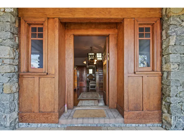 front view of a house with a porch
