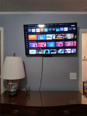 a room with musical instruments