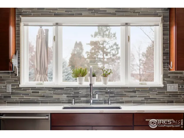 a view of a window in a house