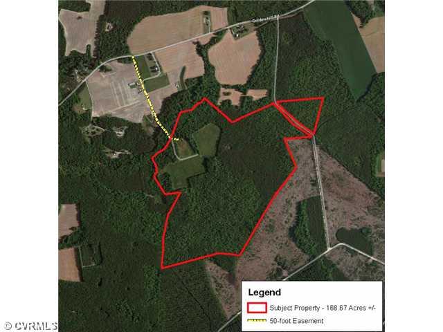0 Golden Hill Road Elberon, VA 23846 - Photo 5 of 7 Land - Topo Map