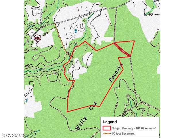 0 Golden Hill Road Elberon, VA 23846 - Photo 6 of 7 Land - Location Map