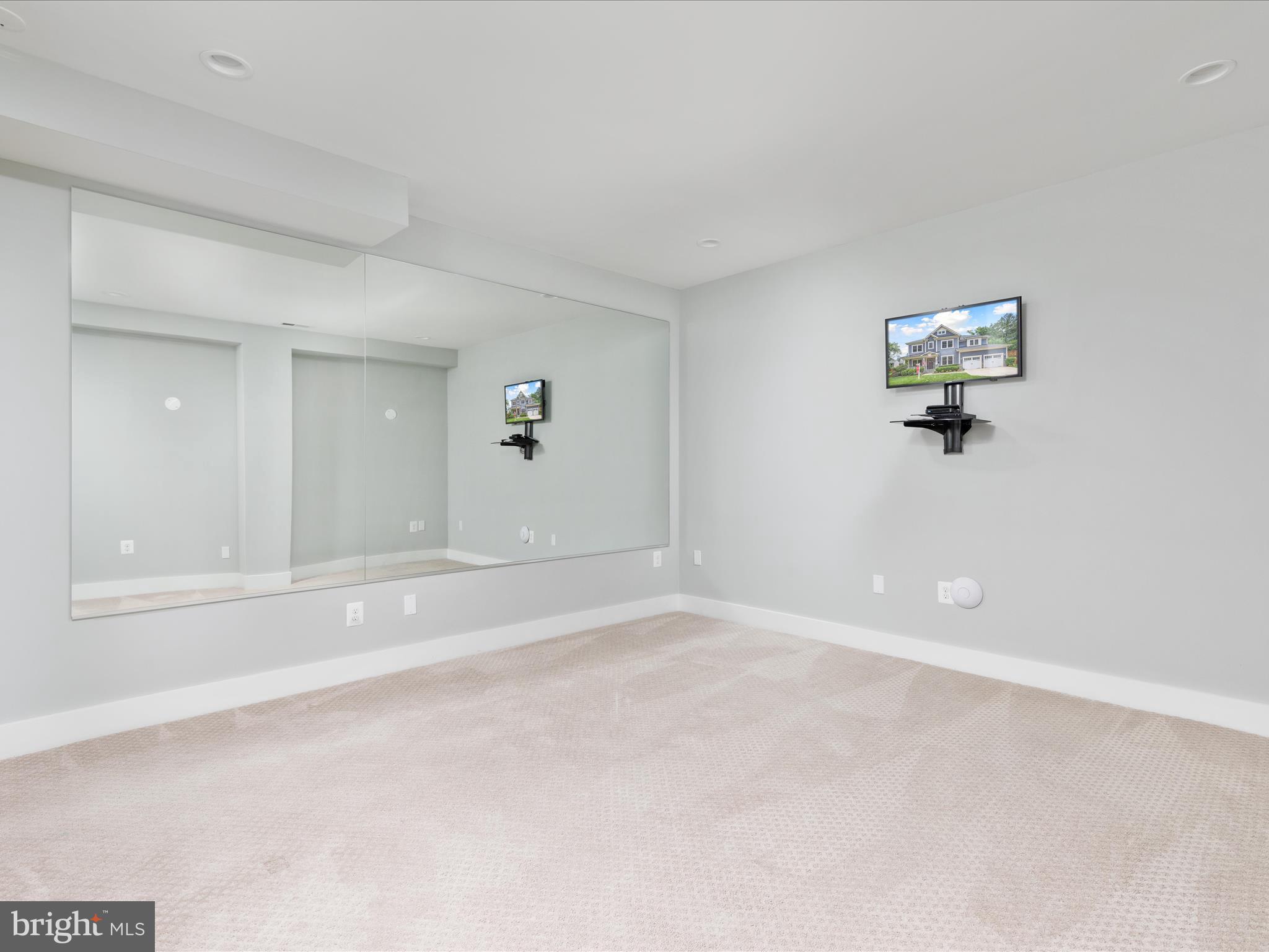 4007 Chesterbrook Road Arlington, VA 22207 - Photo 55 of 70 Lower Level Bonus/Media/Workout Room