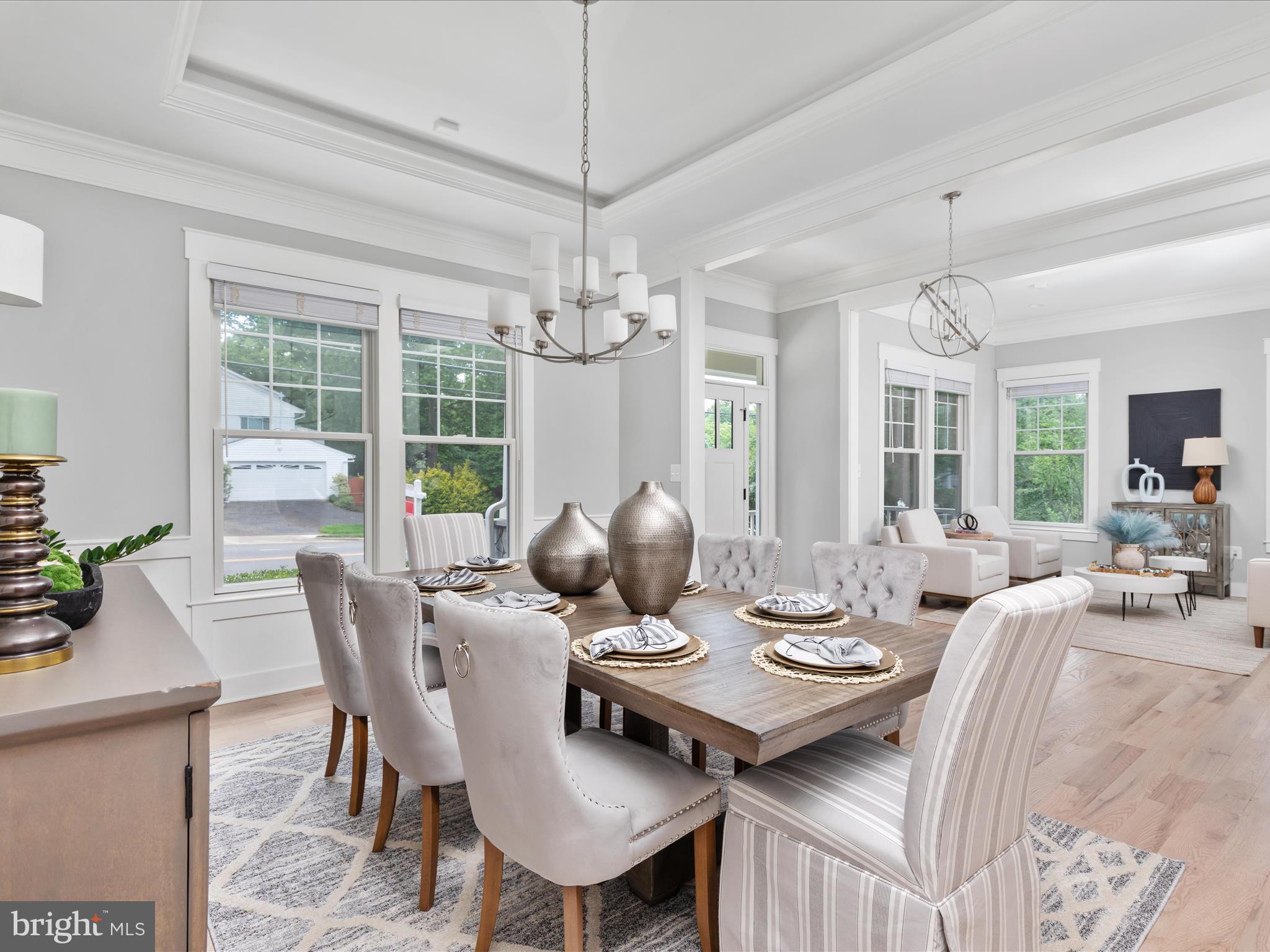 4007 Chesterbrook Road Arlington, VA 22207 - Photo 6 of 70 Dining Room-Foyer-Living Room