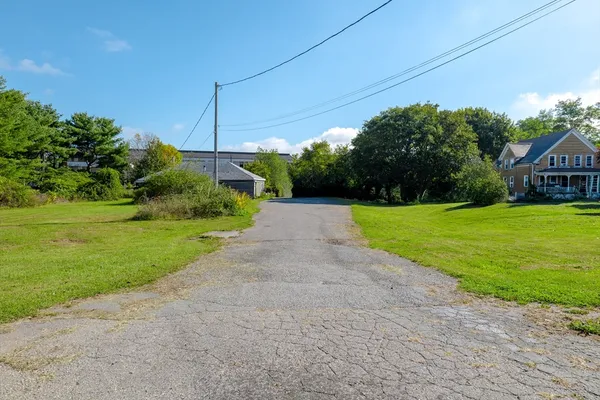 a view of city and mountain