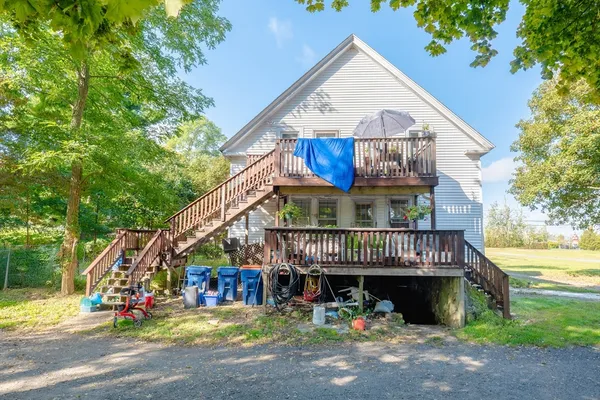 an aerial view of city lake and ocean view