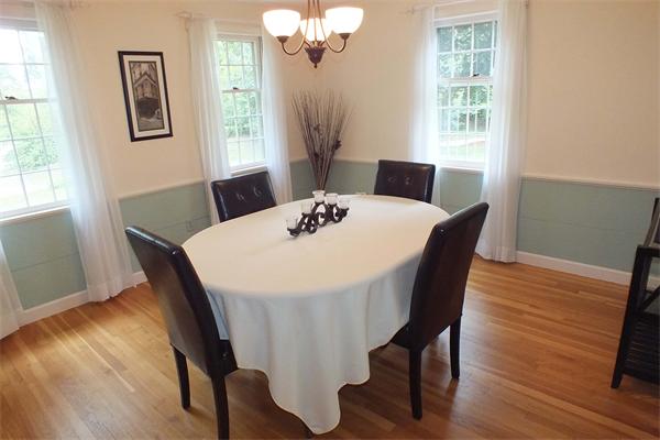 1 Blacksmith Road Chelmsford, MA 01824 - Photo 12 of 29 a view of a dining room with furniture window and wooden floor