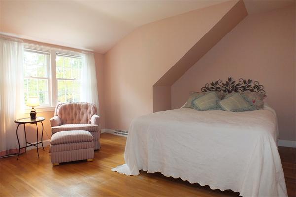 1 Blacksmith Road Chelmsford, MA 01824 - Photo 22 of 29 a bedroom with a bed and wooden floor