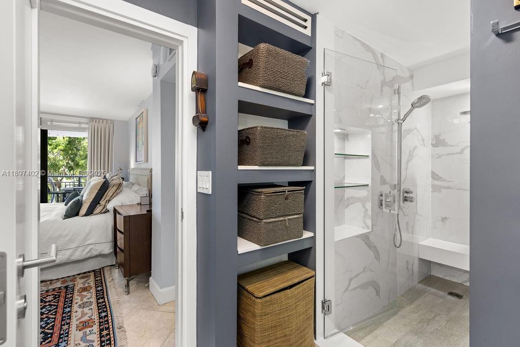 2843 South Bayshore Drive, Unit 4B Miami, FL 33133 - Photo 10 of 25 a view of walk in closet