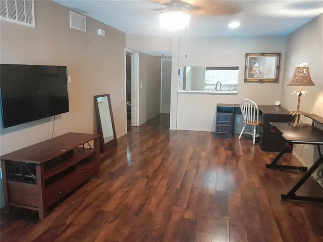 a view of empty room