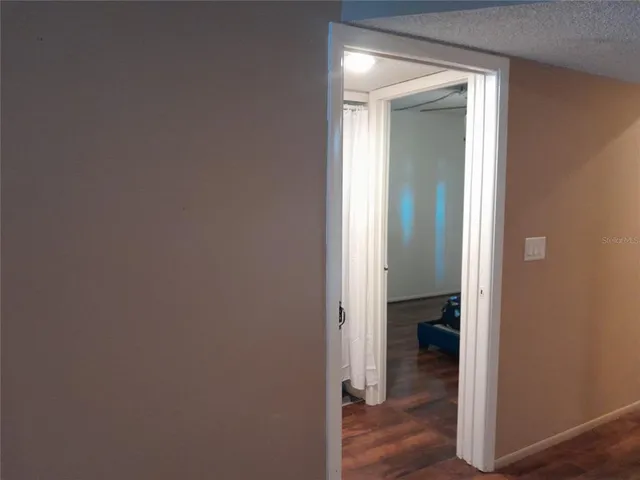 a view of a lake from a city view