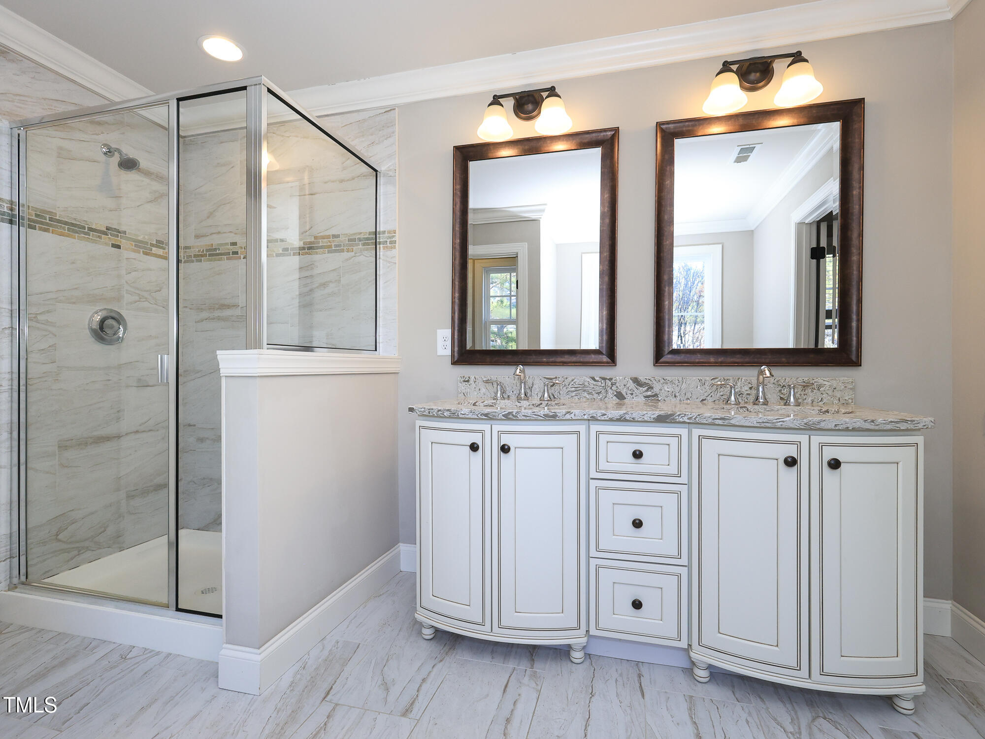 3716 Massey Ridge Court Raleigh, NC 27616 - Photo 31 of 57 PRIMARY BATH LARGE WALK IN SHOWER