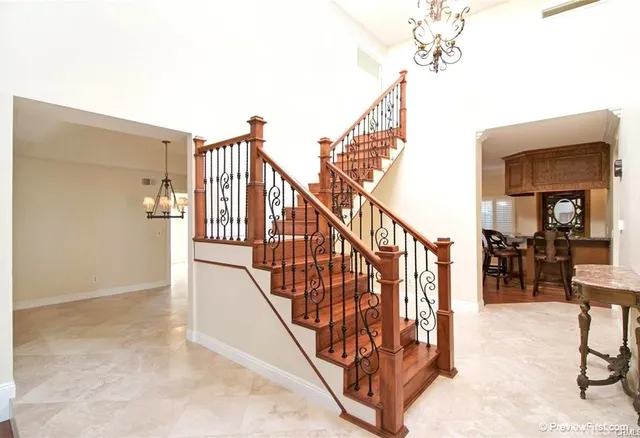 a view of entryway and hall