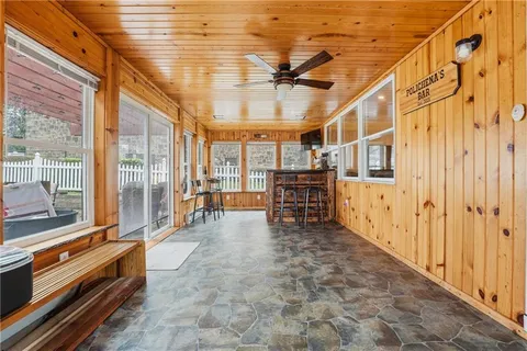 a view of front door with outdoor space