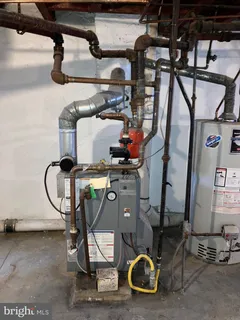 a view of water heater room