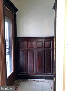 a view of front door