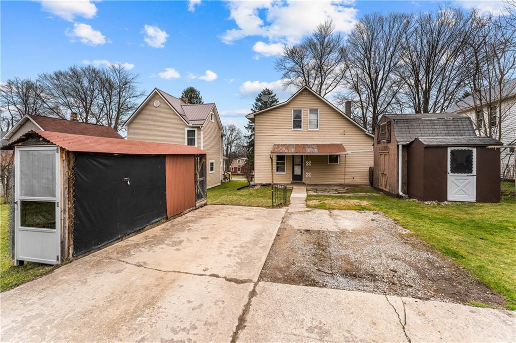3897 Evergreen Road West Middlesex, PA 16159 - Photo 17 of 20 Backyard/Driveway