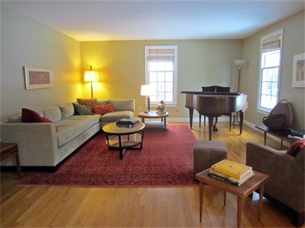 52 Manor Avenue Wellesley, MA 02482 - Photo 2 of 6 a living room with furniture and a window