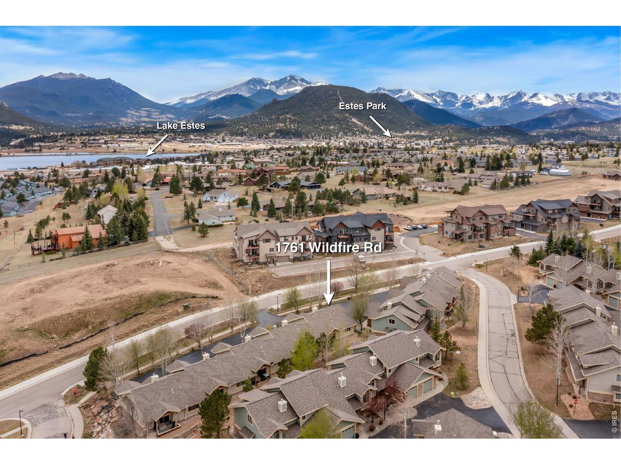 1761 Wildfire Road Estes Park, CO 80517 - Photo 2 of 45 a view of city and mountain
