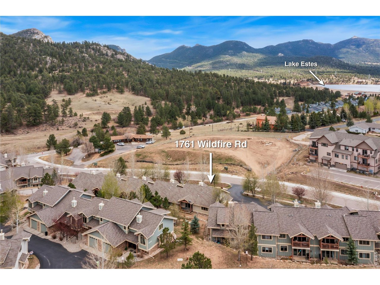 1761 Wildfire Road Estes Park, CO 80517 - Photo 38 of 45 a view of city and mountain