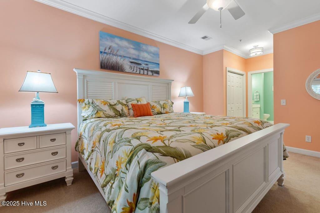 180 Clubhouse Road, Unit 3 Sunset Beach, NC 28468 - Photo 23 of 55 Primary bedroom