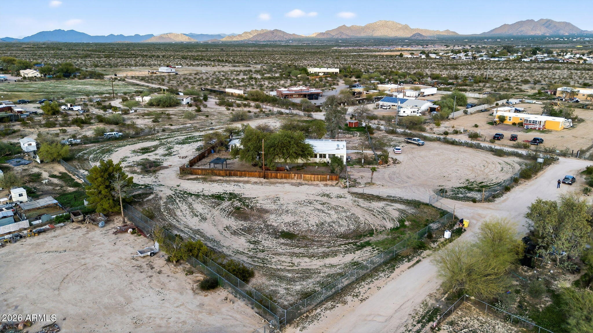 19500 West Bobcat Road Casa Grande, AZ 85122 - Photo 31 of 34 a view of a city with mountains in the background