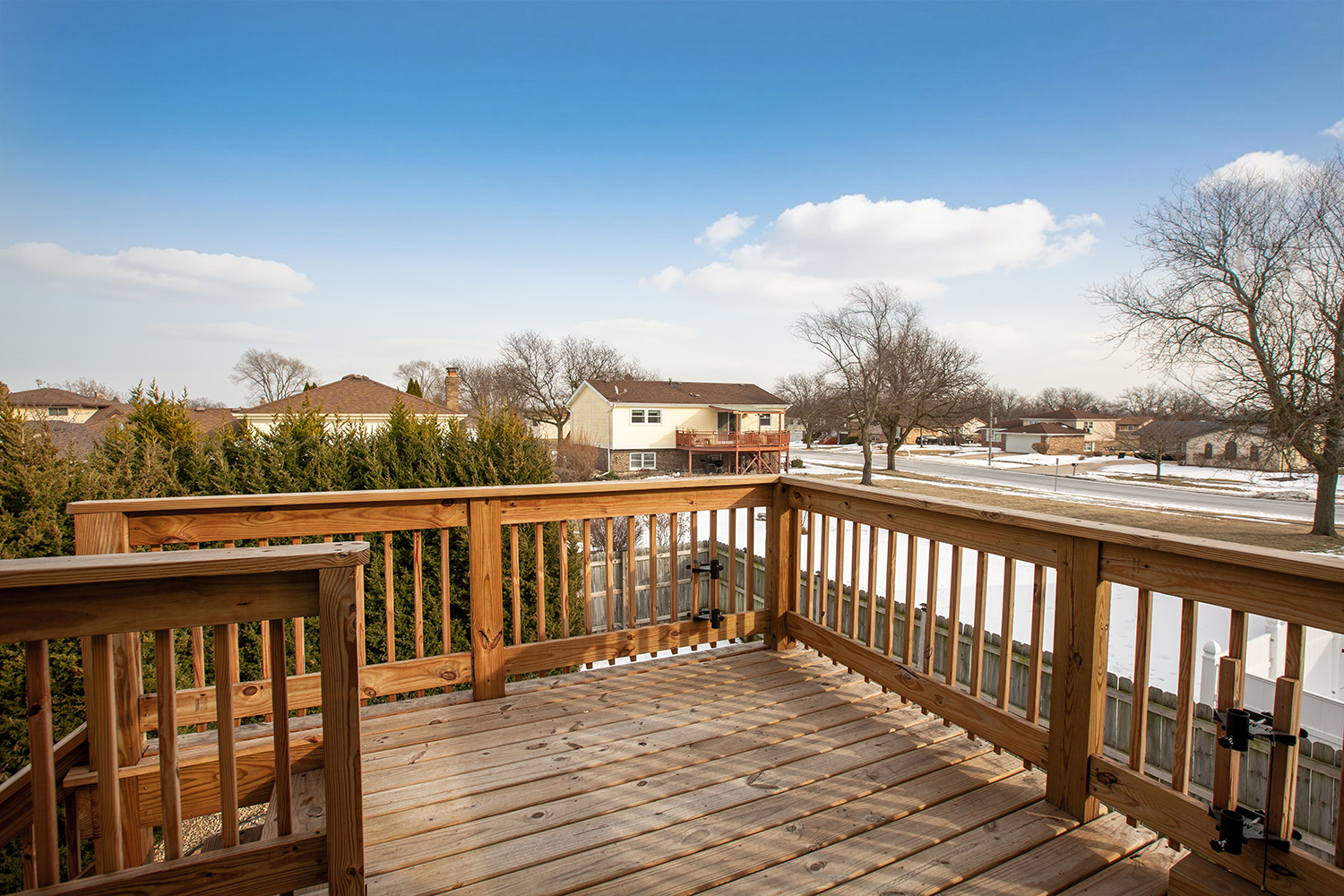 443 Danielle Road Matteson, IL 60443 - Photo 27 of 31 a view of city from a roof deck