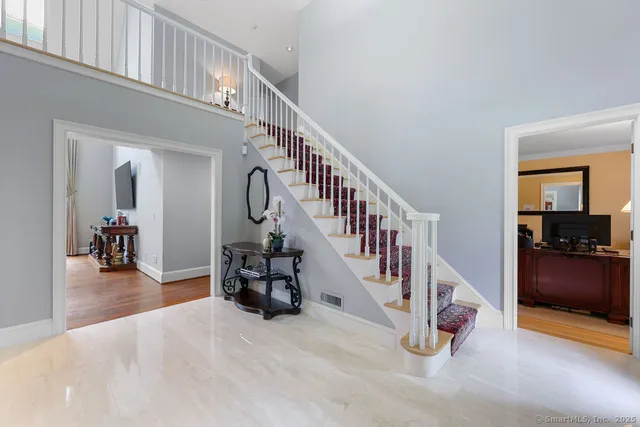 a view of entryway and hall