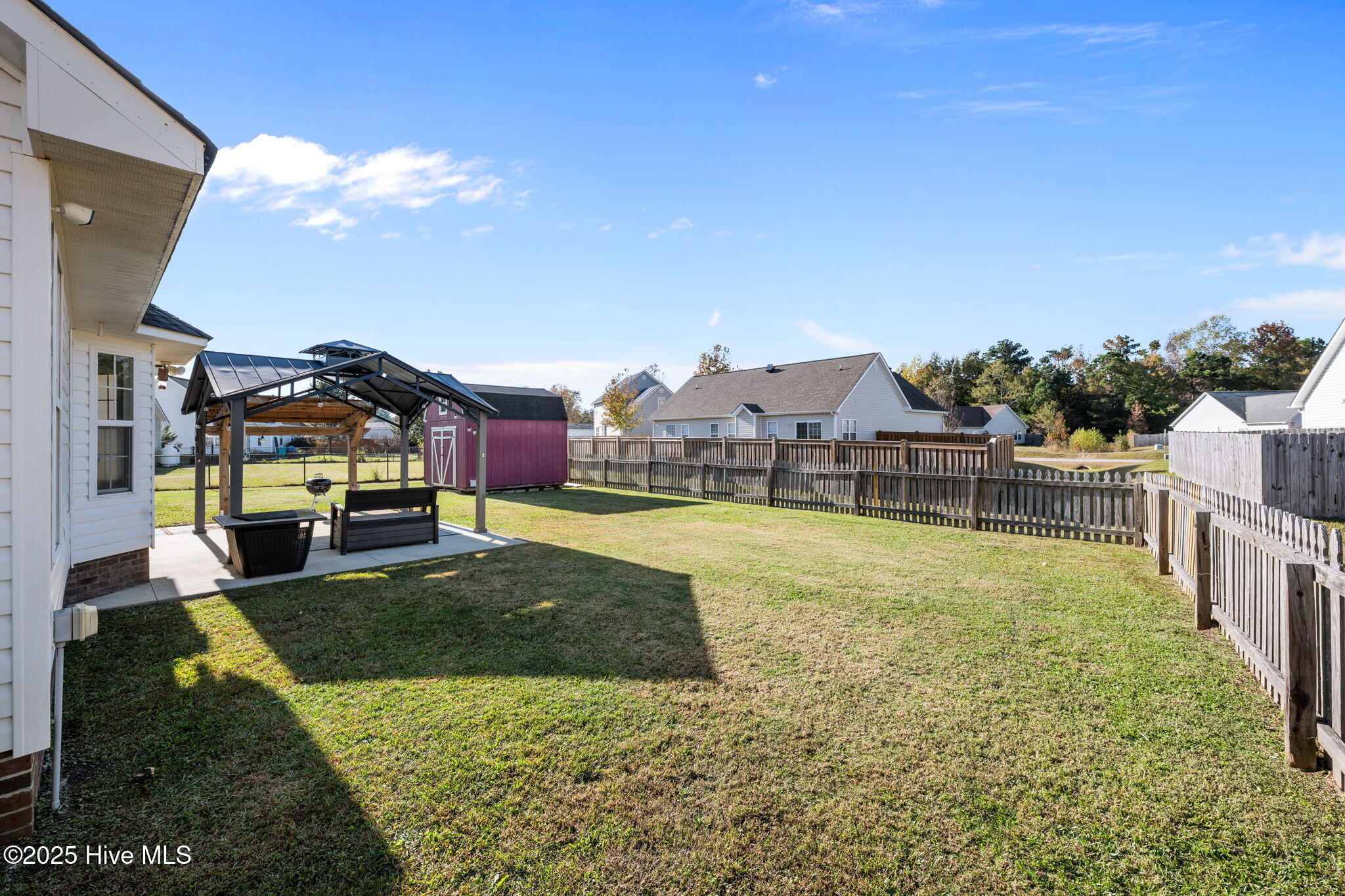 155 MacDonald Boulevard Havelock, NC 28532 - Photo 31 of 36 fenced in back yard
