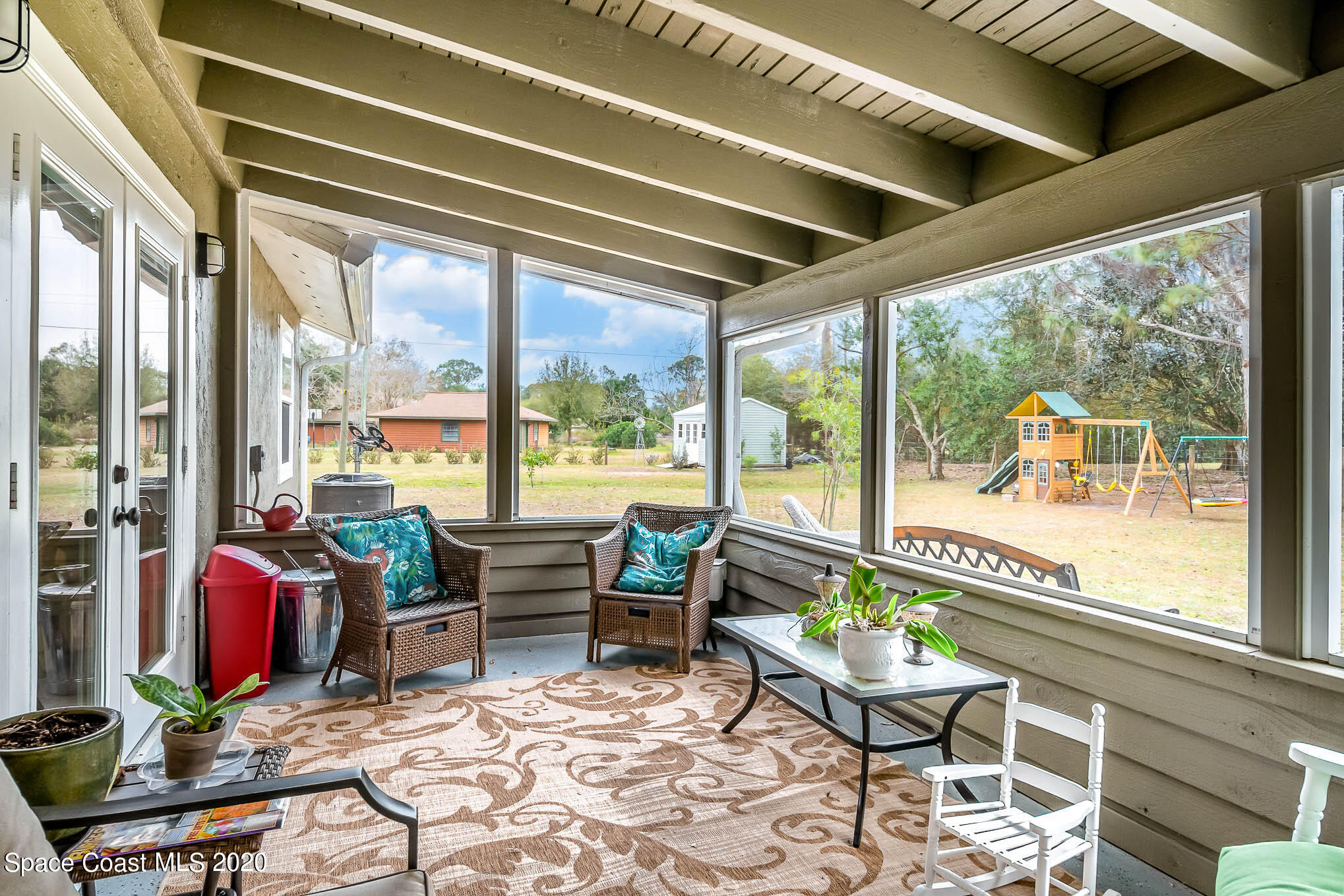 4350 Hunter Street Mims, FL 32754 - Photo 25 of 26 Screened Porch