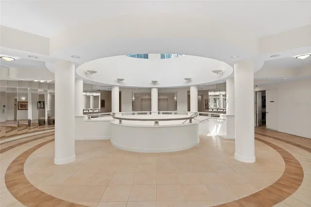 a view of building with outdoor space