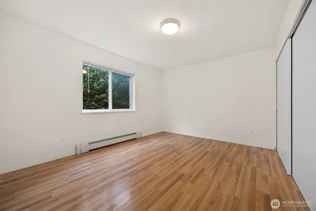 wooden floor in an empty room