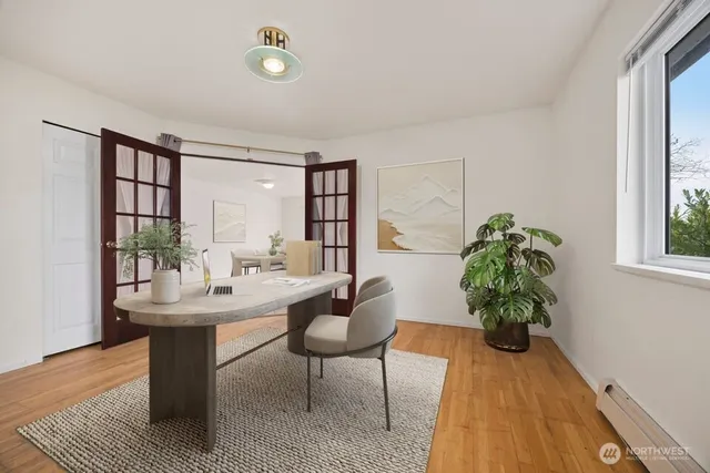 a kitchen with stainless steel appliances granite countertop a stove a refrigerator and a sink