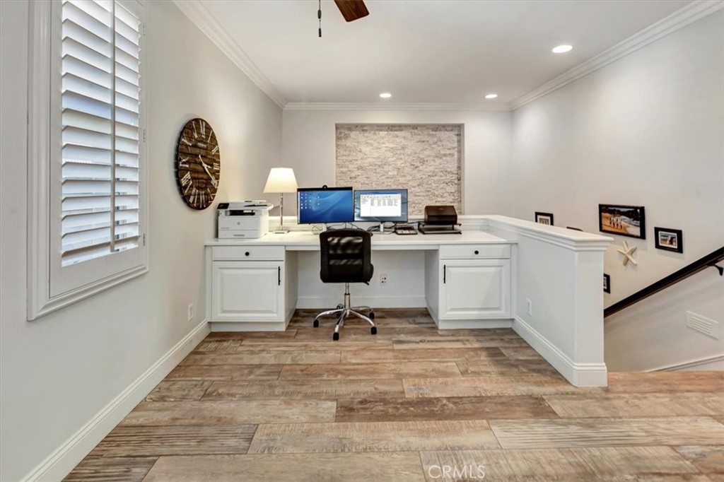 15 Julia Street Ladera Ranch, CA 92694 - Photo 24 of 51 Upstairs landing area featuring a custom built-in office nook.
