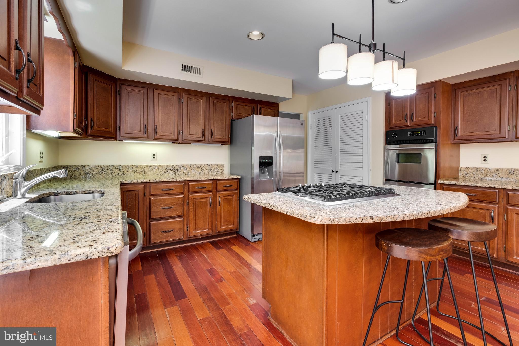 110 Bortons Road Marlton, NJ 08053 - Photo 9 of 44 Center Island with down draft cook top