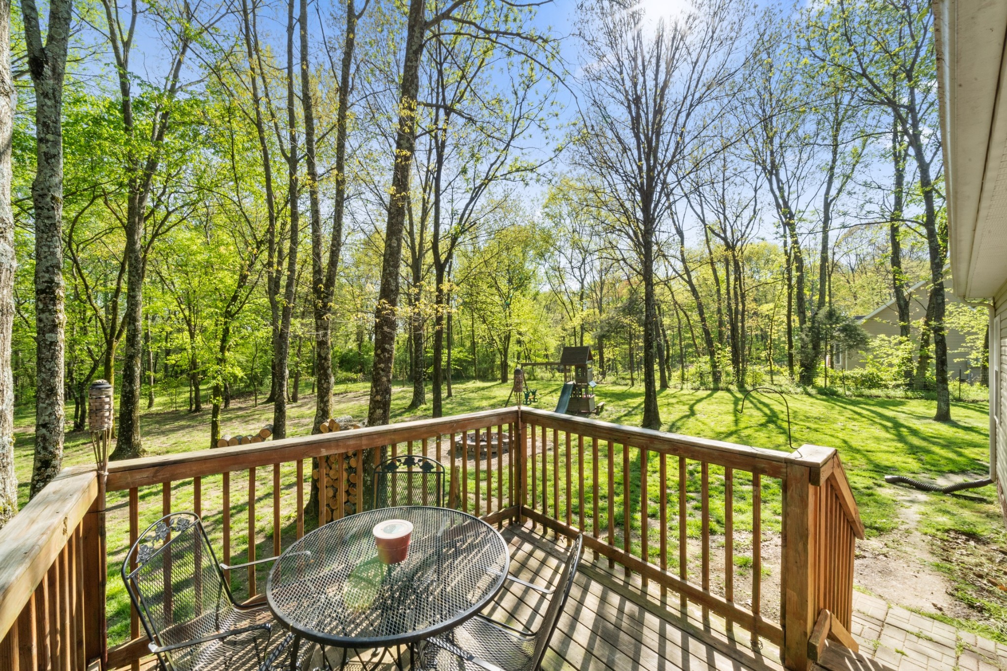 4439 Taylor Road Springfield, TN 37172 - Photo 23 of 29 a view of a balcony with wooden floor