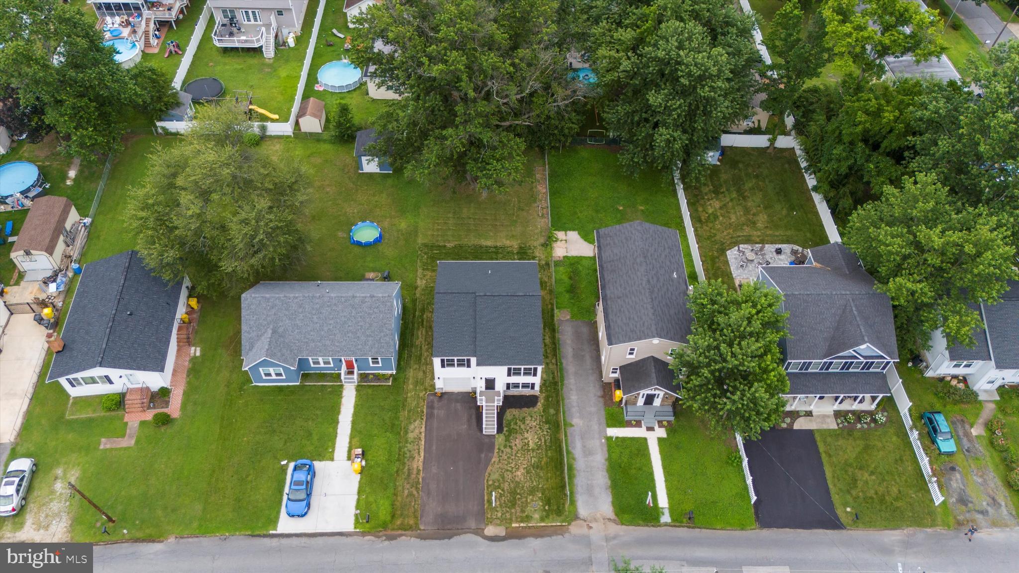 211 Greenland Beach Road Greenland Beach, MD 21226 - Photo 34 of 48 an aerial view of a house with a garden