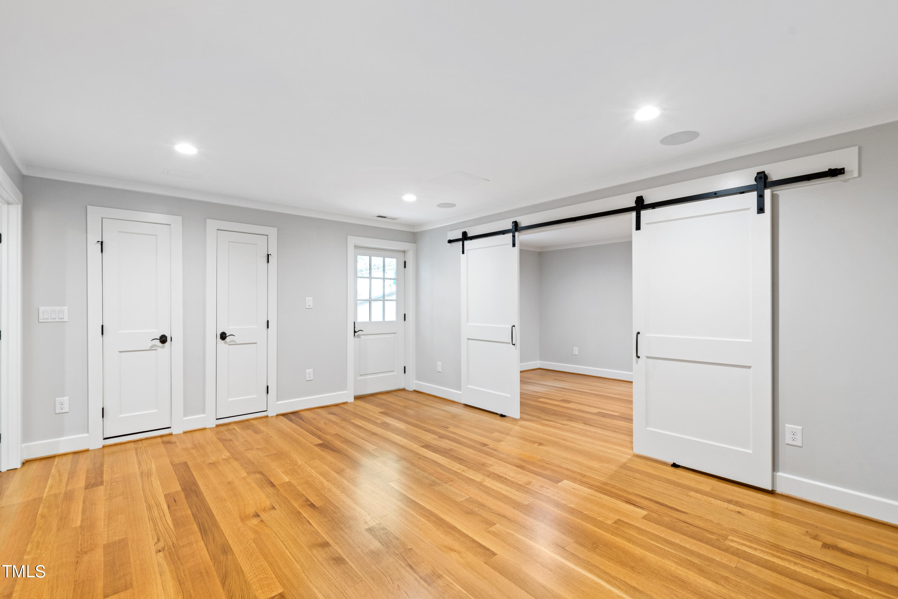621 Sugarberry Road Chapel Hill, NC 27514 - Photo 72 of 85 a view of a room with wooden floor