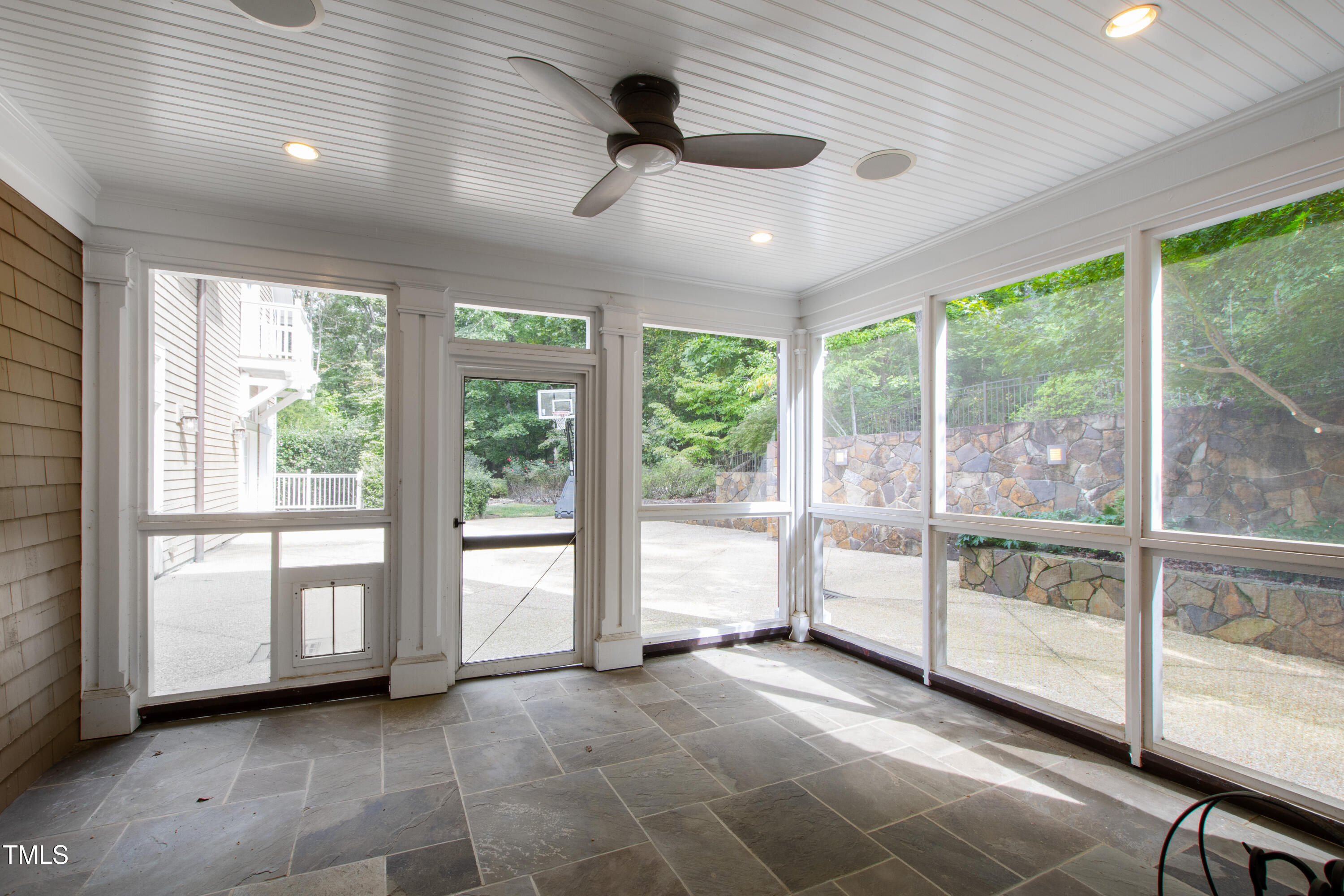 621 Sugarberry Road Chapel Hill, NC 27514 - Photo 78 of 85 a view of an empty room with a balcony
