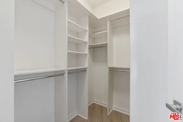 a view of a room with an empty space