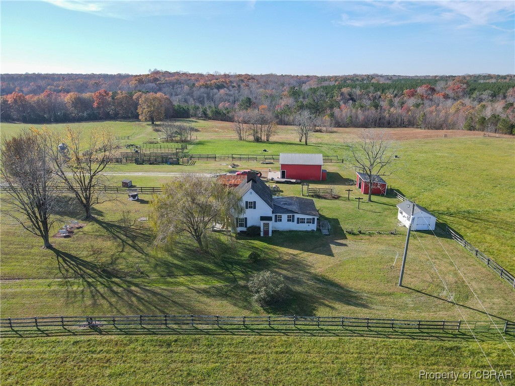 1282 Water View Road Water View, VA 23180 - Photo 34 of 49 Bird's eye view featuring a rural view