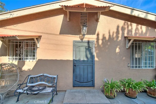 an aerial view of house with outdoor space