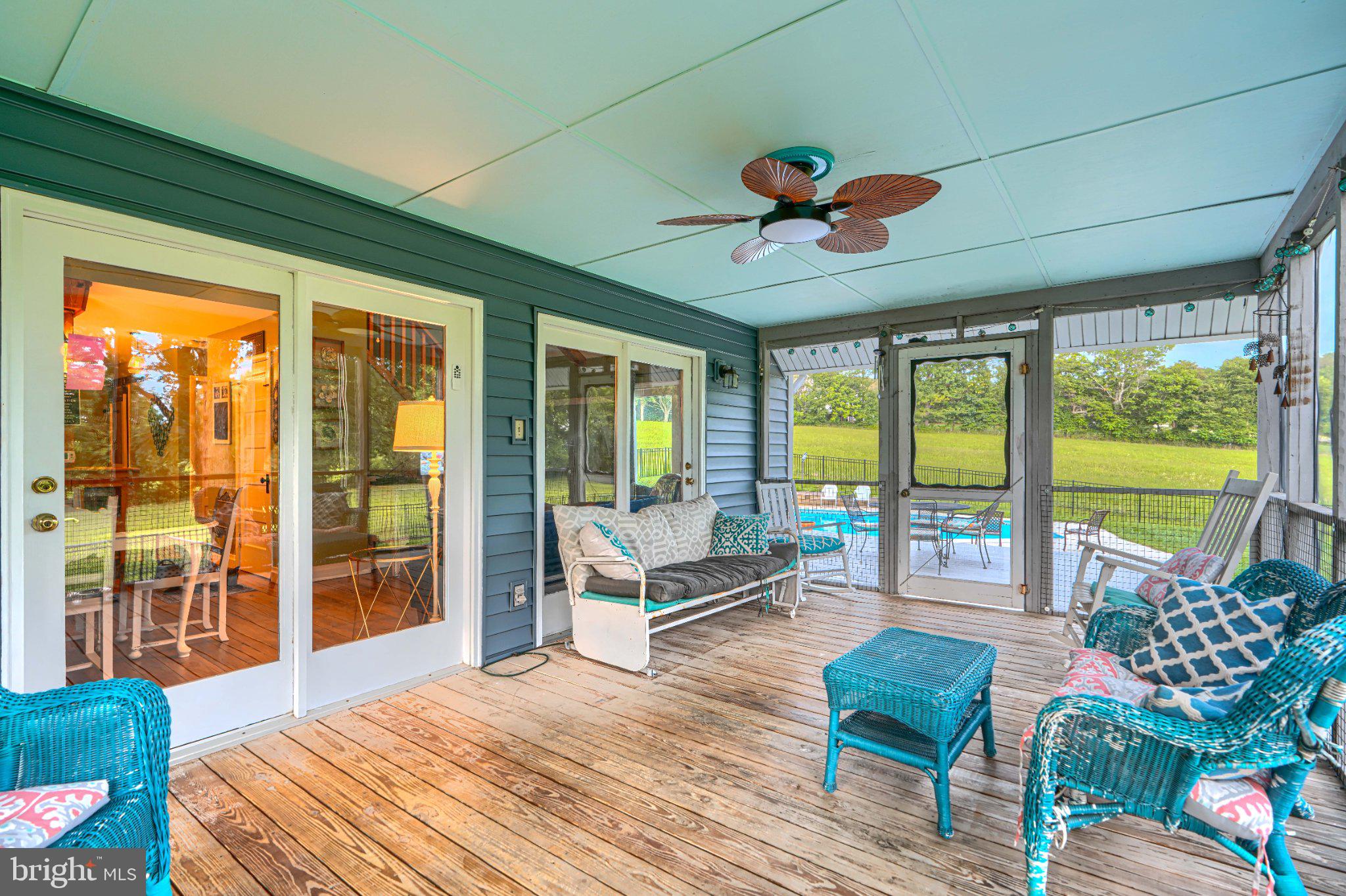 5947 Appletown Road Boonsboro, MD 21713 - Photo 27 of 114 Charming screened porch with serene views.