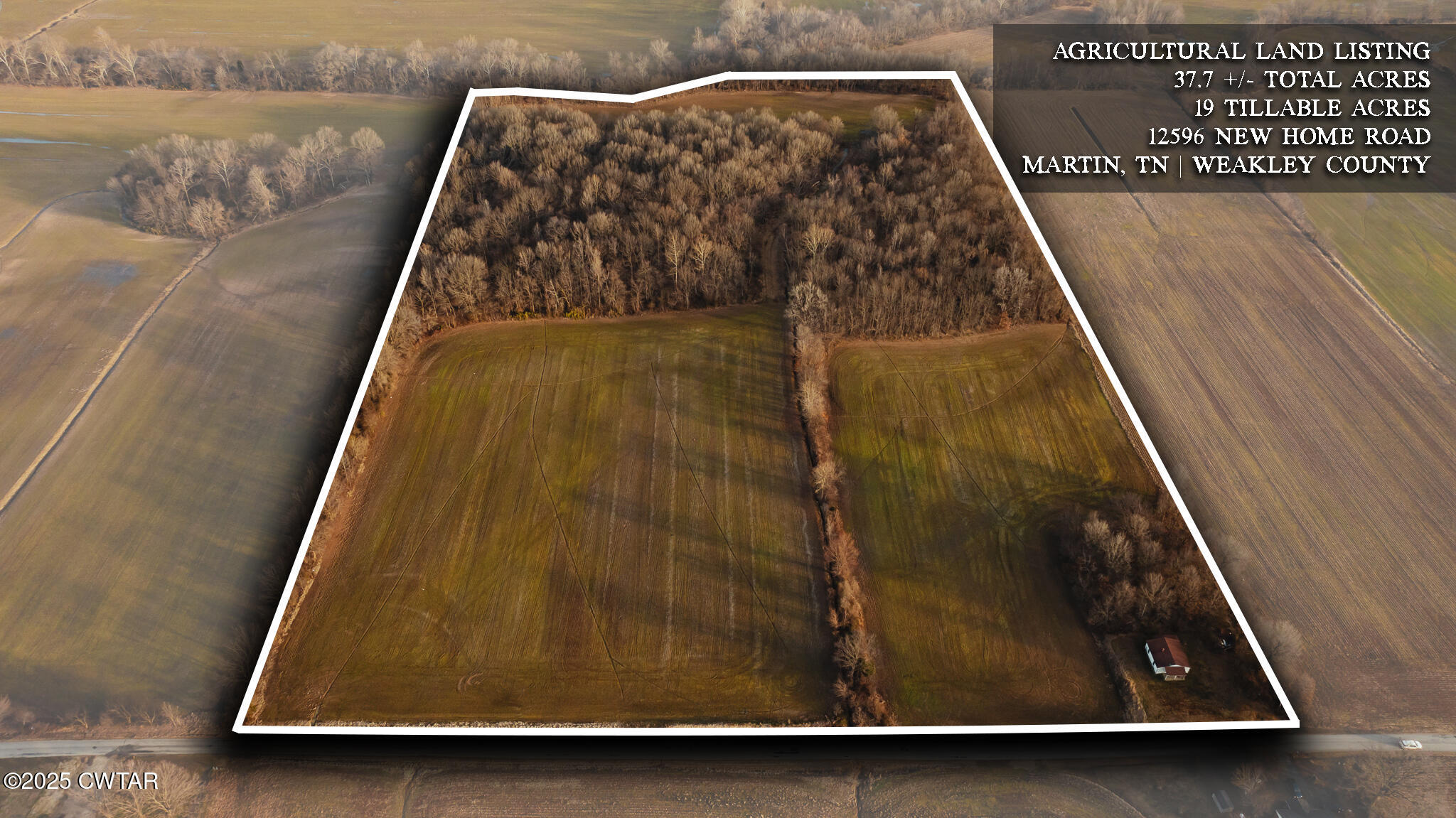 12596 New Home Road Martin, TN 38237 - Photo 1 of 30 DJI_20250203075357_0028_D