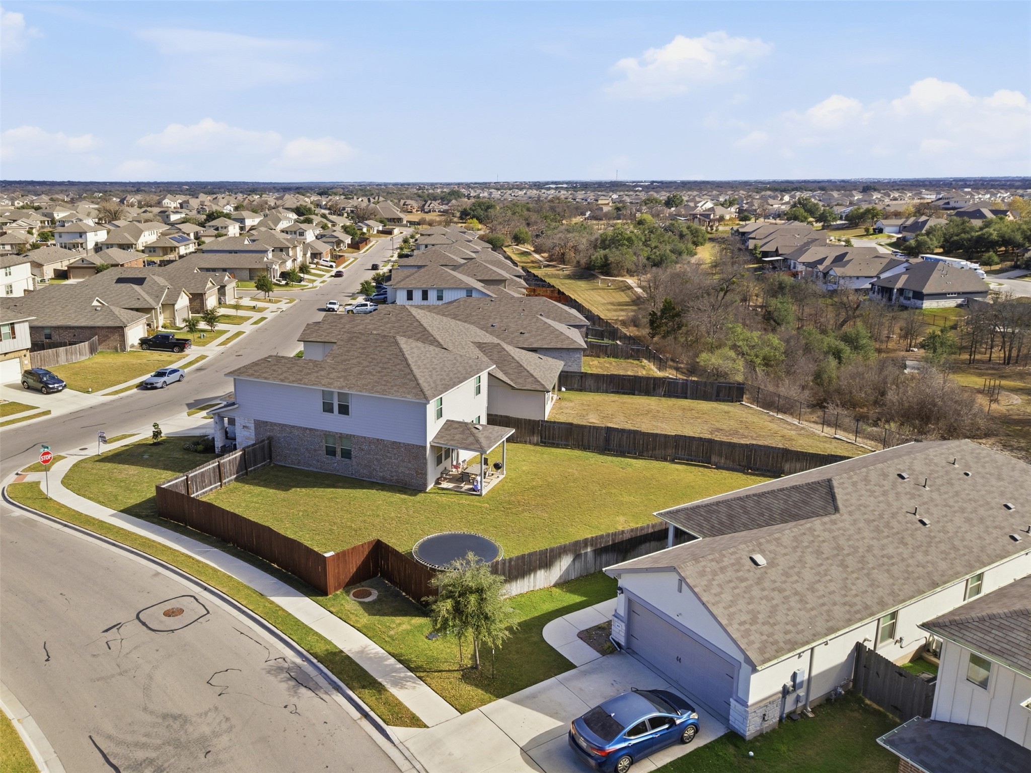 431 Dipprey Lane Georgetown, TX 78628 - Photo 7 of 39 an aerial view of a house with a swimming pool
