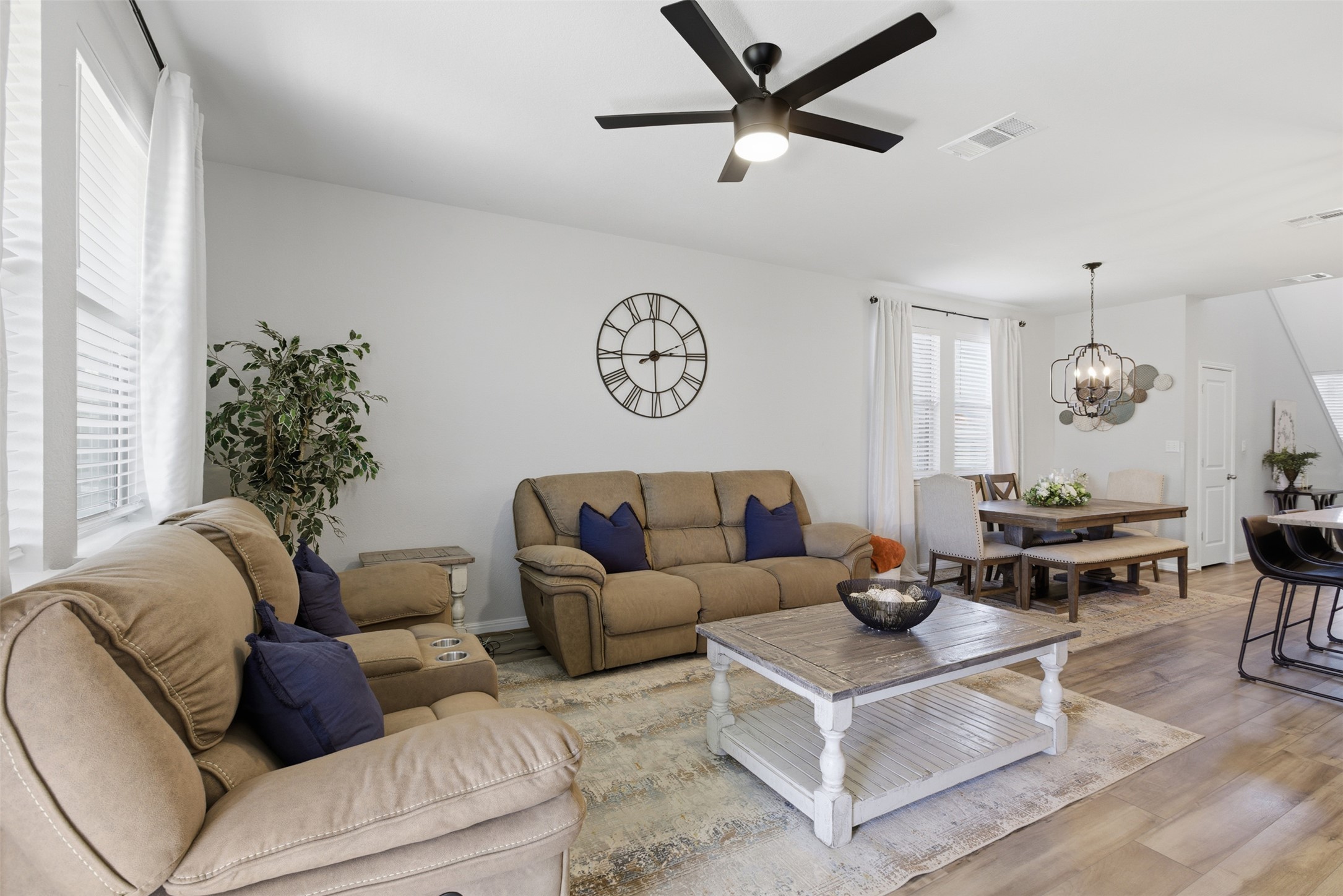 431 Dipprey Lane Georgetown, TX 78628 - Photo 8 of 39 a living room with furniture and a window